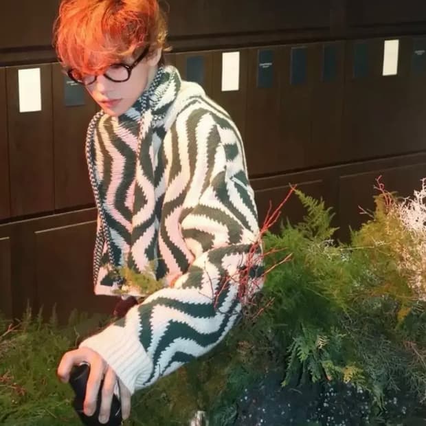 [구매] stu 그린 스웨터 머플러