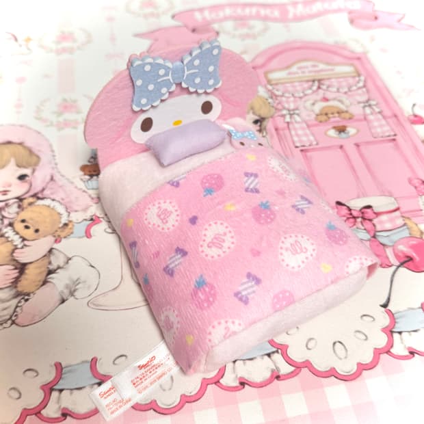 산리오 마멜 아츠메테 인형 침대
