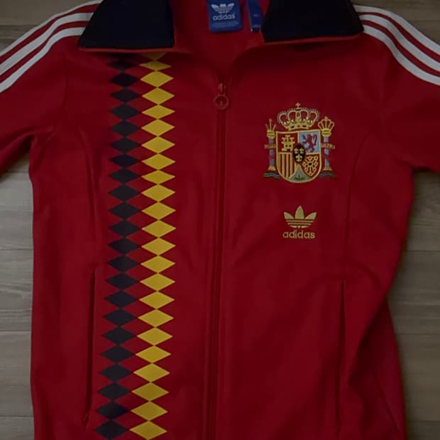 아디다스 스페인 국가대표 트랙탑 져지 100