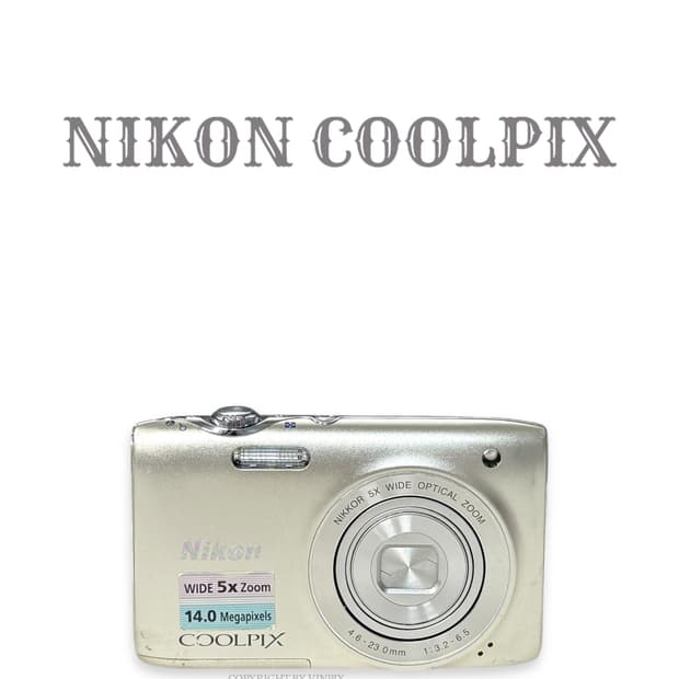 니콘 쿨픽스 s3100 빈티지 디지털 카메라 디카
