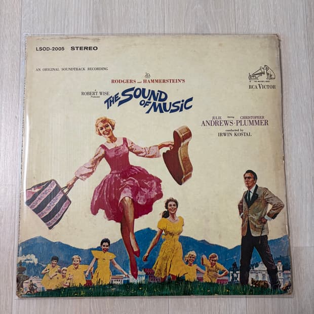 사운드오브뮤직 ost lp 