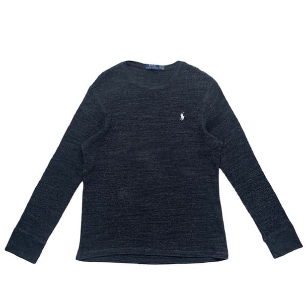 POLO BY RALPH LAUREN 와플니트 그레이 XXL