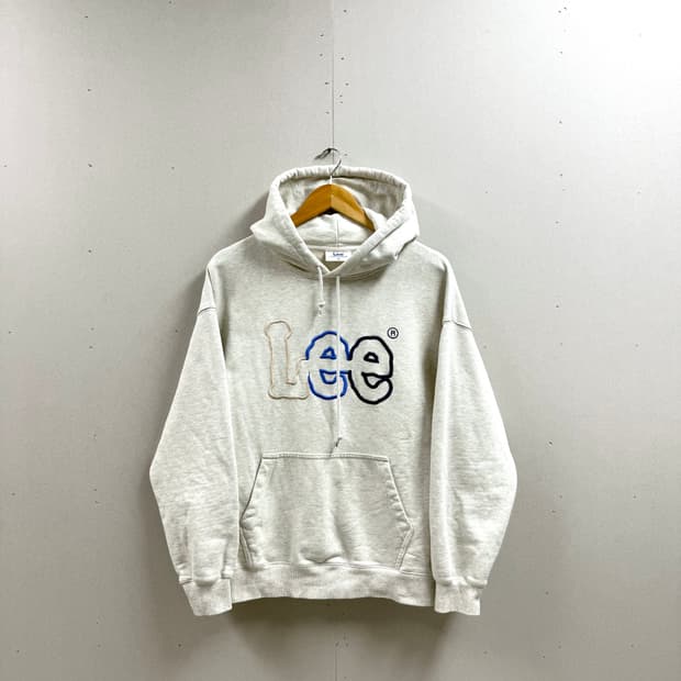 공용 S / Lee 리 멀티 빅로고 후드티