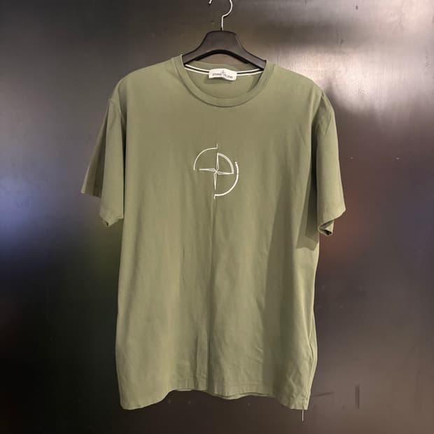 스톤아일랜드 데이터스캔 프린팅 티셔츠