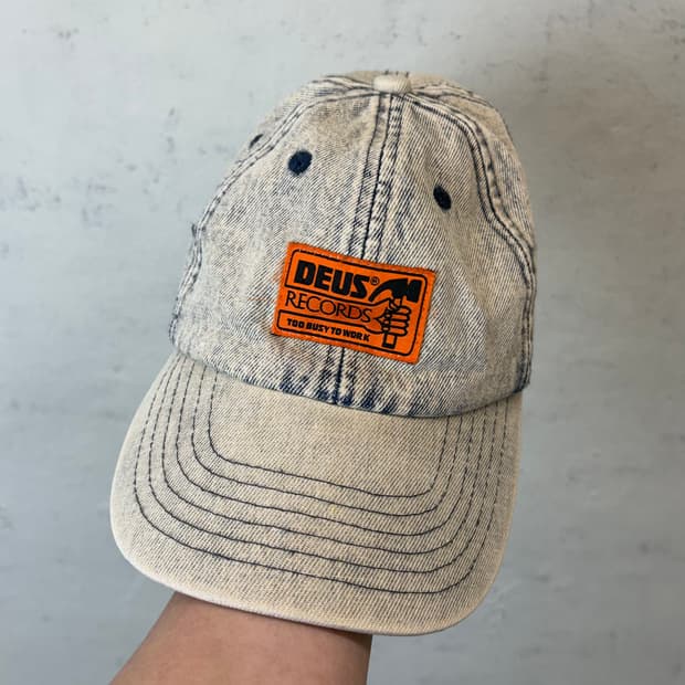 데우스 엑스마키나 오티즈 데님 볼캡