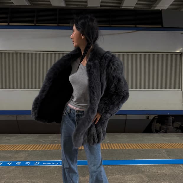 리얼 폭스퍼 자켓