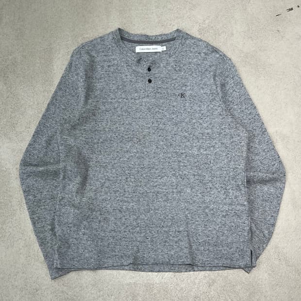 캘빈클라인진스 헨리넥 롱슬리브 s10421