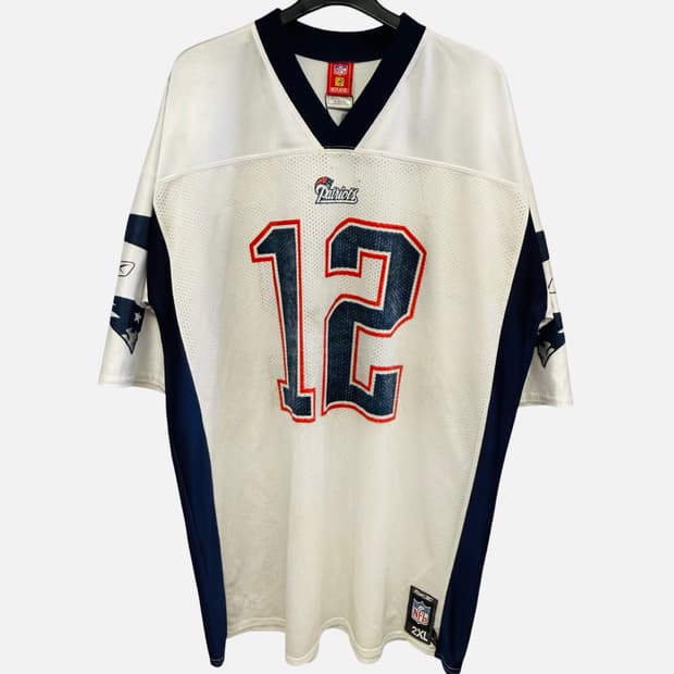 NFL X 리복 뉴잉글랜드 패트리어츠 유니폼 풋볼 져지 2XL
