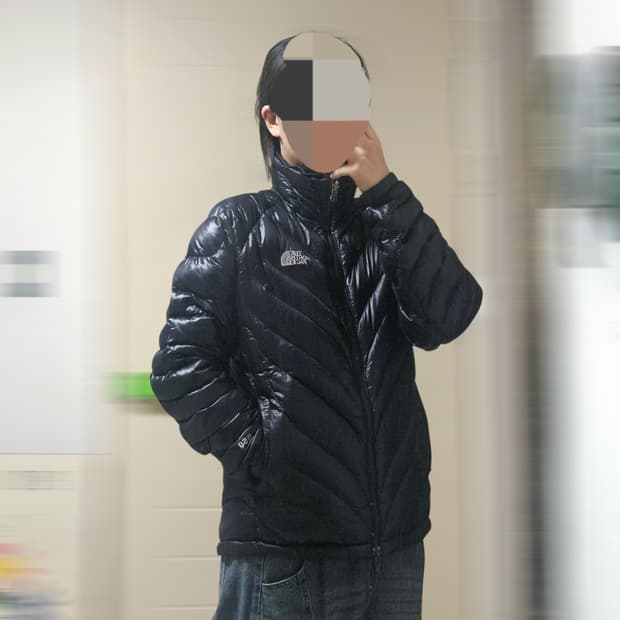노스페이스 경량패딩 850 
