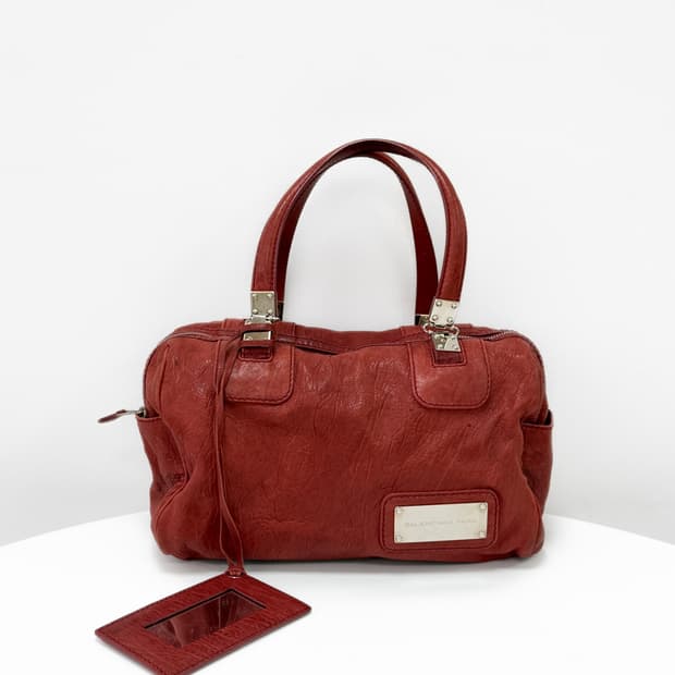 발렌시아가 시티 Hold-all 보스턴백