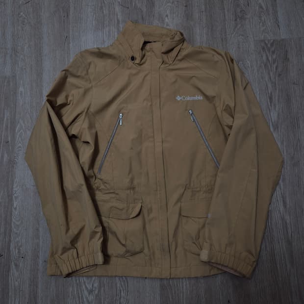 컬럼비아 로고 윈드스토퍼 바람막이 집업자켓 M(95)
