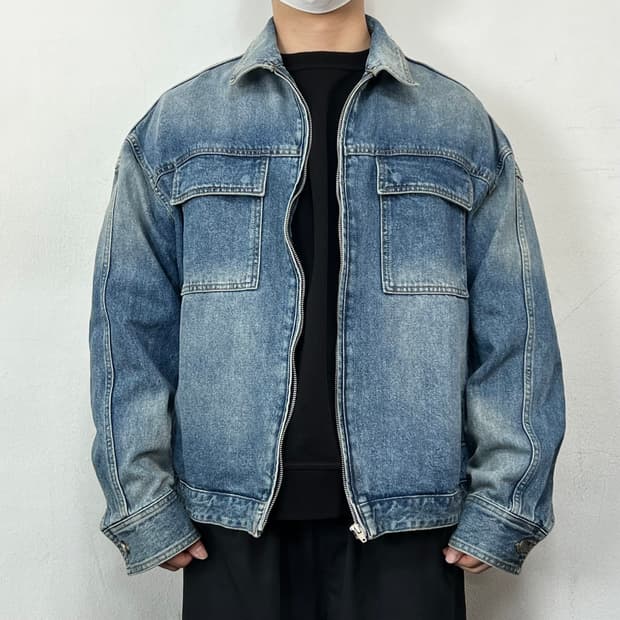 JUUN.J 준지 더블 포켓 데님 