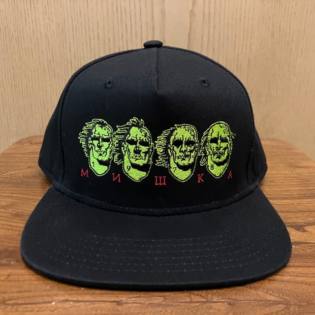 미쉬카 MISHKA 좀비 캡 모자 스냅백 스트릿 빈티지 구제