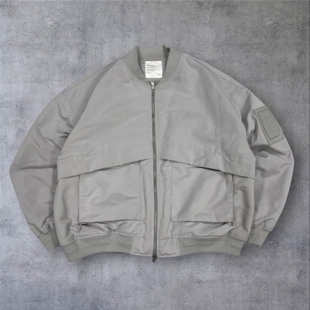 코드그라피 그레이 컬러 2way MA-1 항공 점퍼