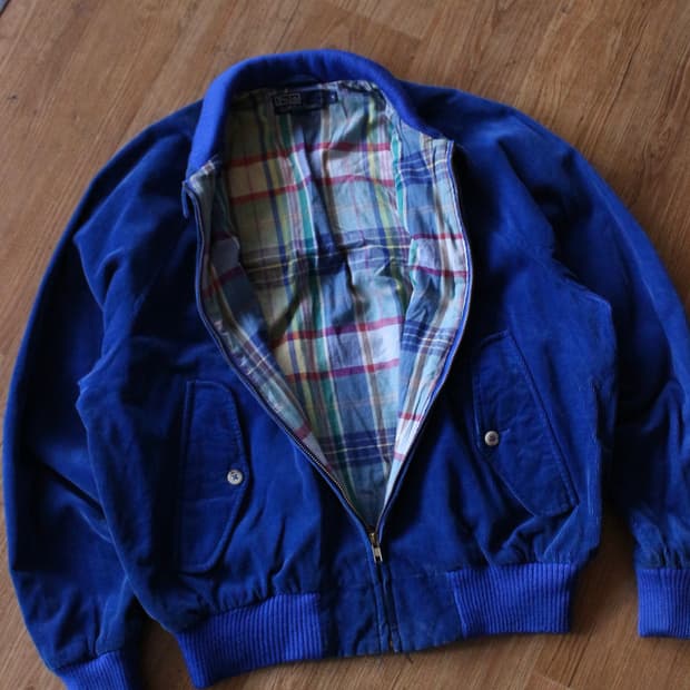 폴로 코듀로이 바라쿠타 해링턴