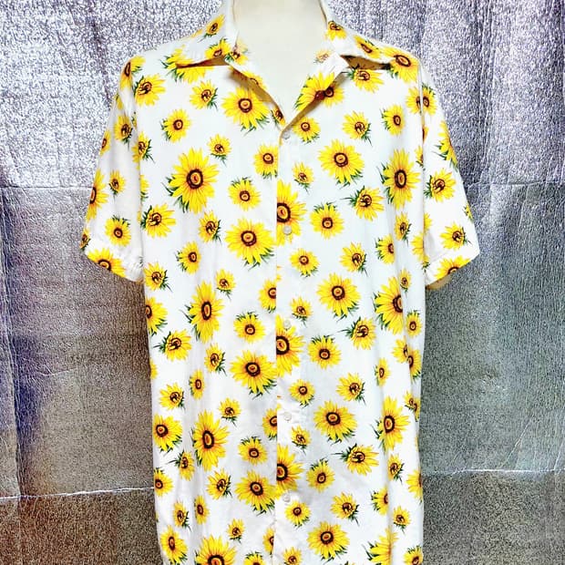 ♤필독♤ 빈티지 해바라기 셔츠