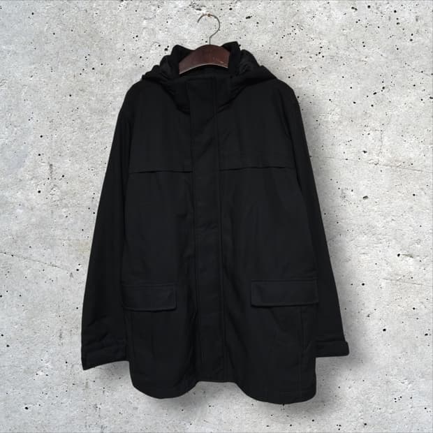 유니클로 블랙 후드 자켓 (95/M)