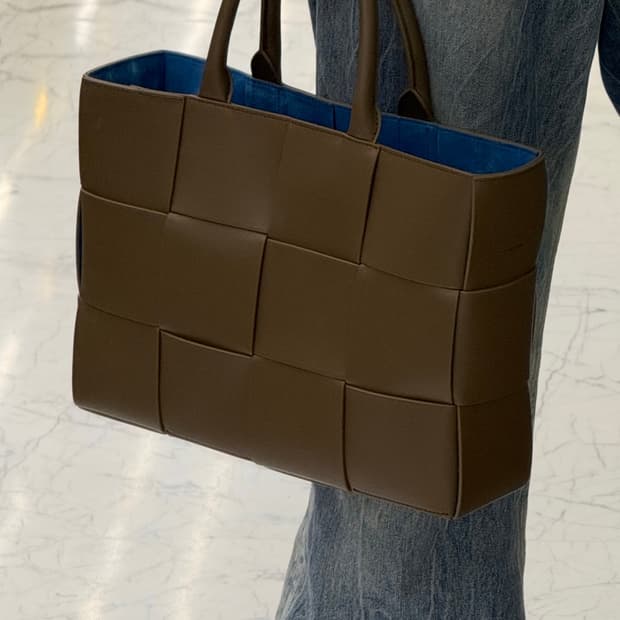 보테가베네타 아르코 미디움 토트/ 스트랩