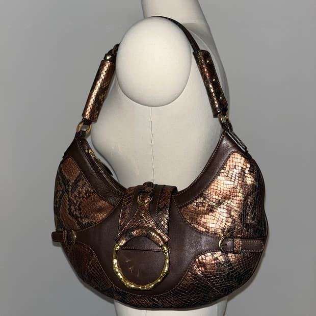 Japanese vintage leather shoulder bag