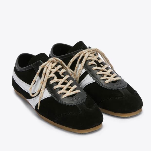 [37,39]드리스반노튼 26ss 스웨이드 스니커즈/블랙