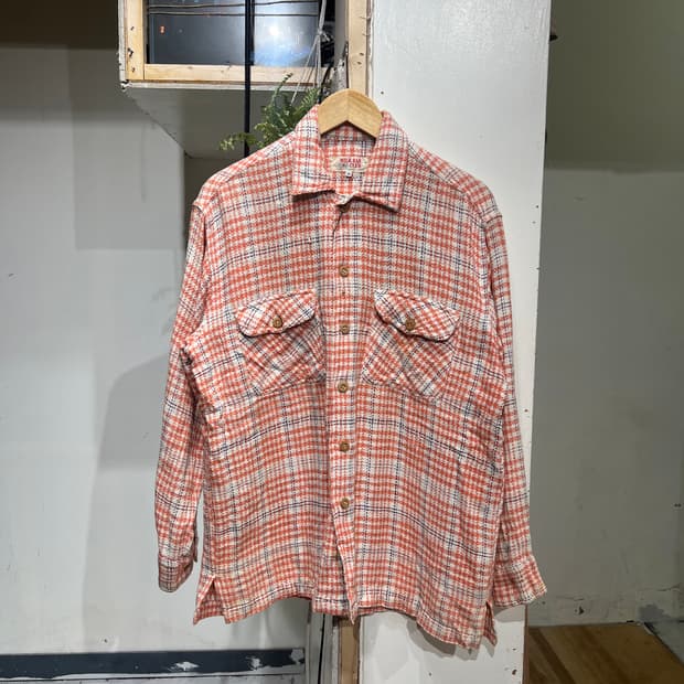 Milk Bar club 플란넬 체크 셔츠