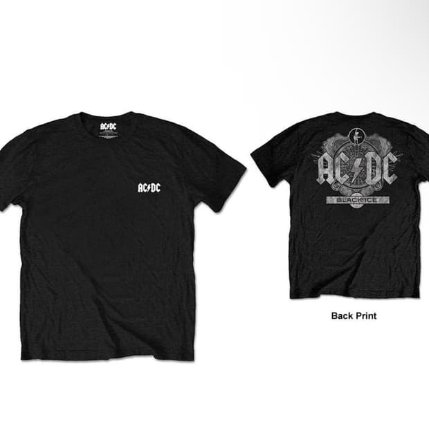 ACDC 공식 굿즈 티셔츠 (미개봉)