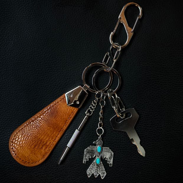 Vintage keyring (thunder bird 1)