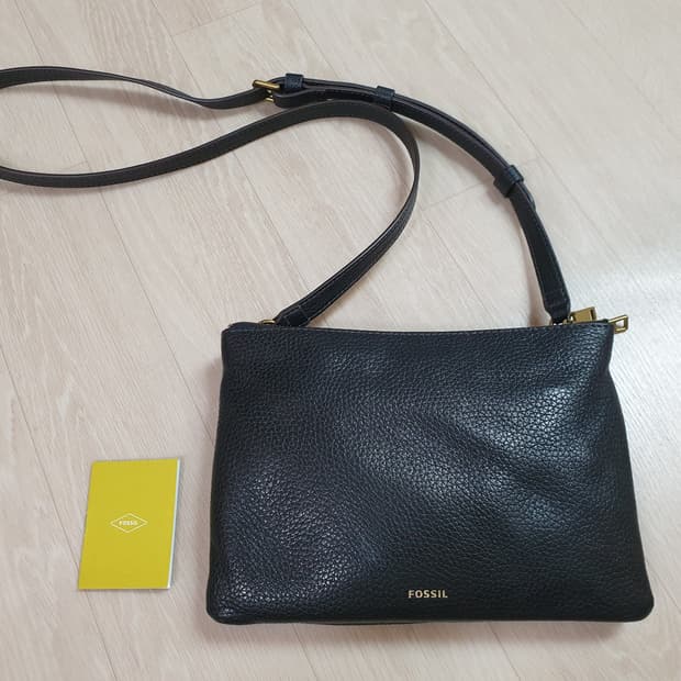 FOSSIL 파슬 가죽 크로스 트리오백
