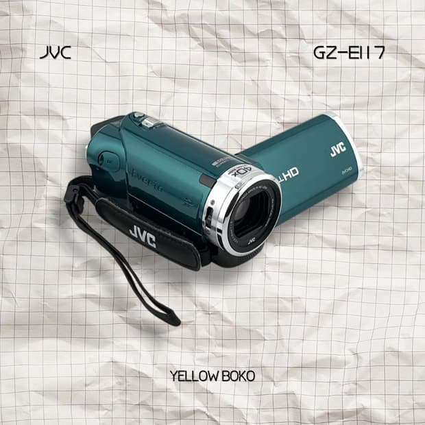 [에스파 감성] JVC 켄우드 GZ-E117 브이로그 비디오 캠코더