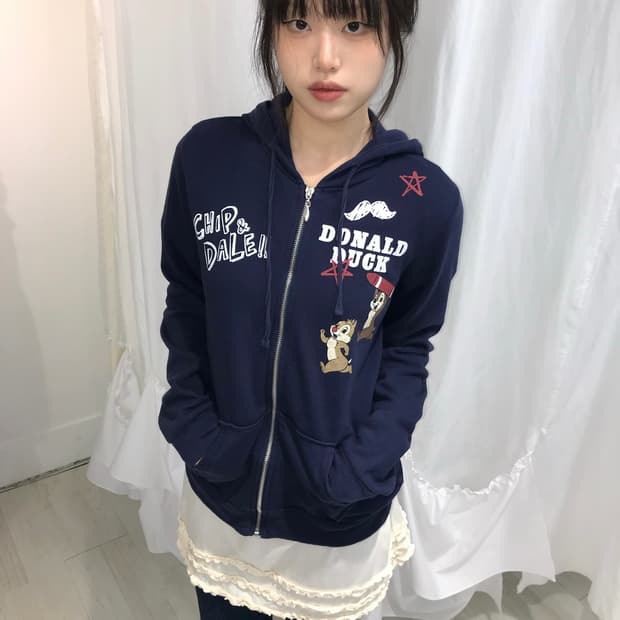 ⊹ Disney Hood Zip-Up