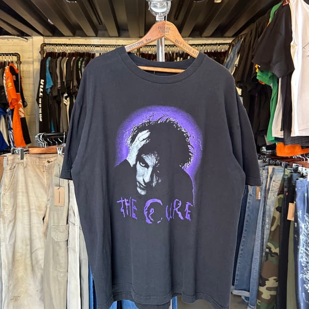 더 큐어 The Cure 락밴드 프린팅 티셔츠
