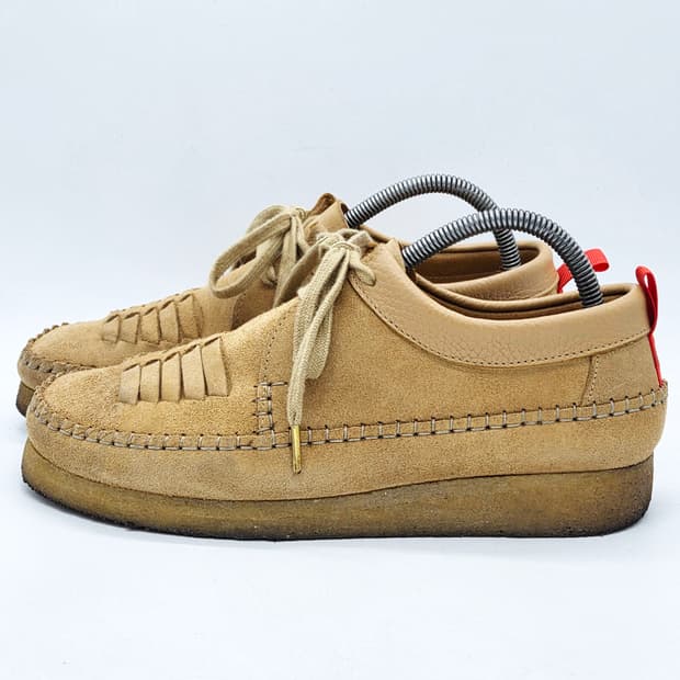 클락스 위버 웨프트 라이트 탄 스웨이드 (UK 7 1/2)