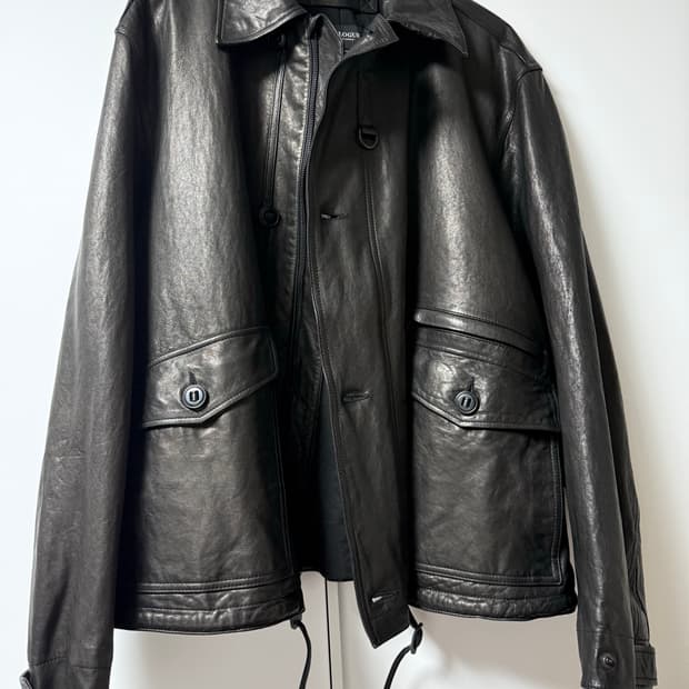 이스트로그 MK3 레더 자켓 블랙 XL사이즈