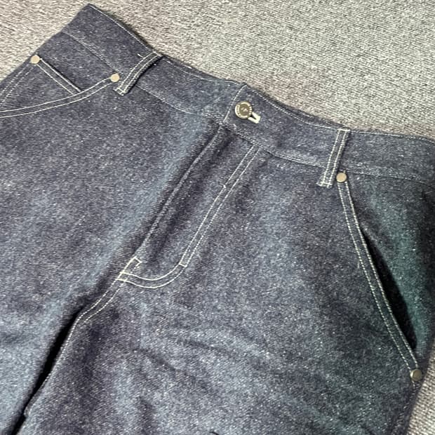 애프터프레이 카펜터 울 워크 팬츠 인디고 (M)