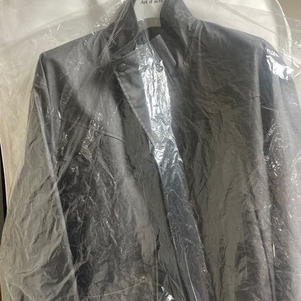 아트이프액츠 British Waxed Monster Parka 차콜 M