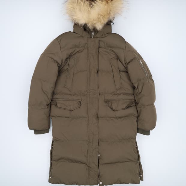 [XS] 게스 덕다운 롱패딩 점퍼 0116H1