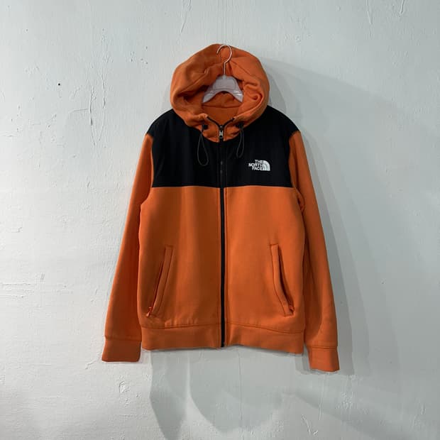 노스페이스 양면 후드집업 점퍼 M