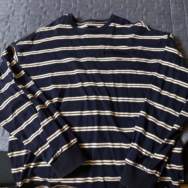 [s]준지 스트라이프 긴팔