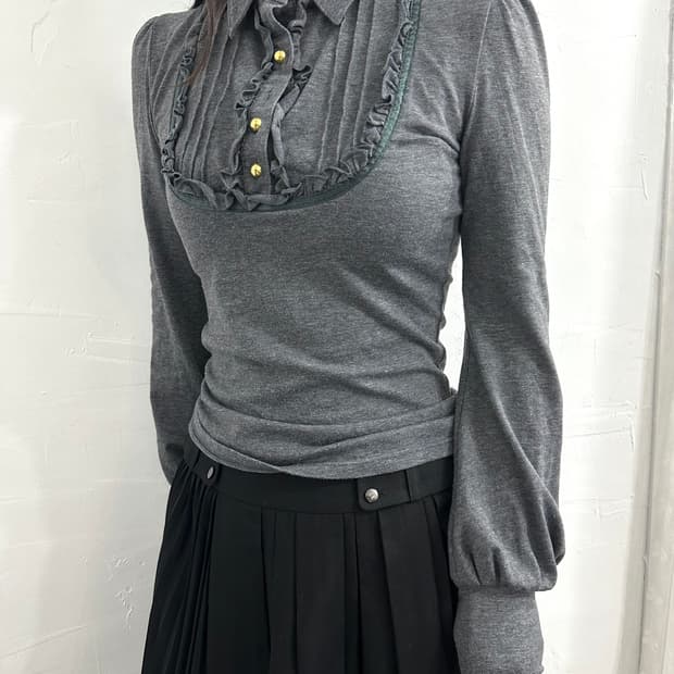 liza detail slim top