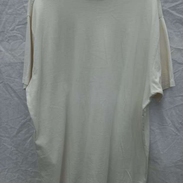 메종키츠네 트리컬러 폭스 패치 포켓 티셔츠 (남 XL)