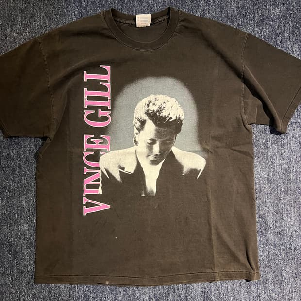 빈티지 90s Vince Gill 93 투어 티셔츠