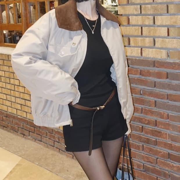 페일제이드 버클 워크 자켓 베이지