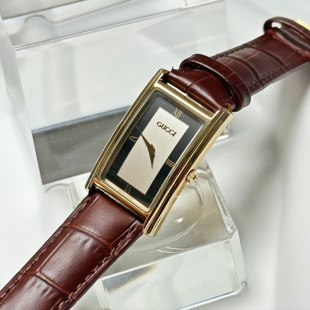 80's90's 구찌 빈티지 스퀘어 탱크 워치