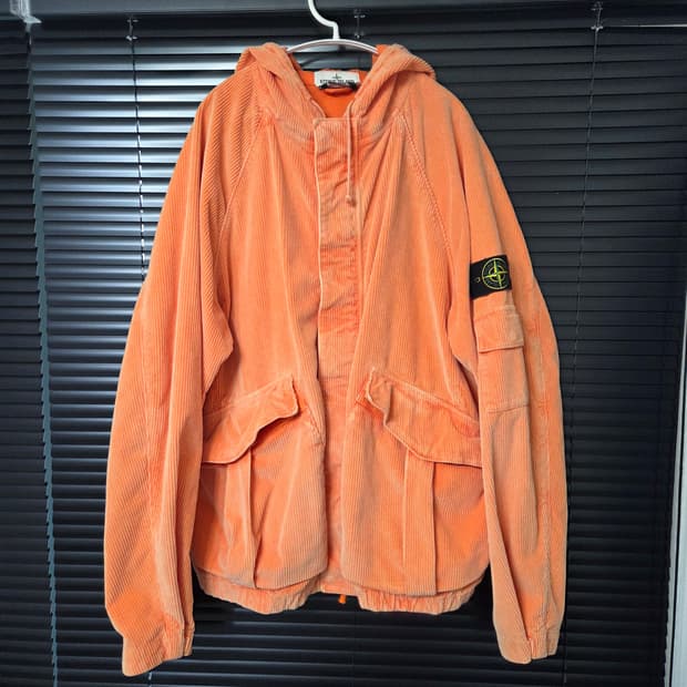 슈프림×스톤아일랜드 20FW 코듀로이 자켓 XL