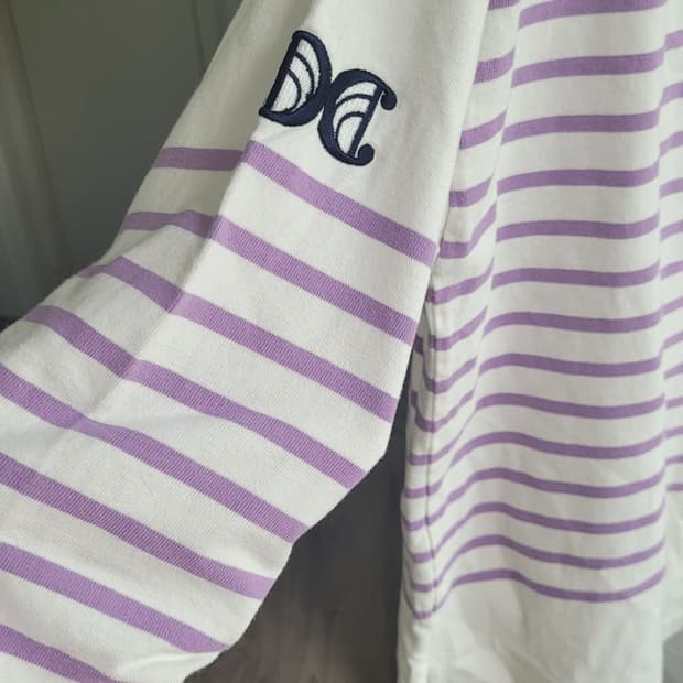 럭키슈에트  입술넥  칠부 면티-Free사이즈