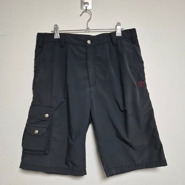 피엘라벤 블랙 카고 팬츠 32 P-154