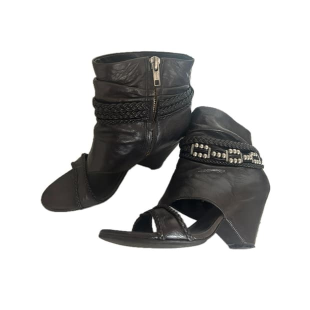 Ash 아쉬 샹그리라 블랙 앵클 부티 부츠