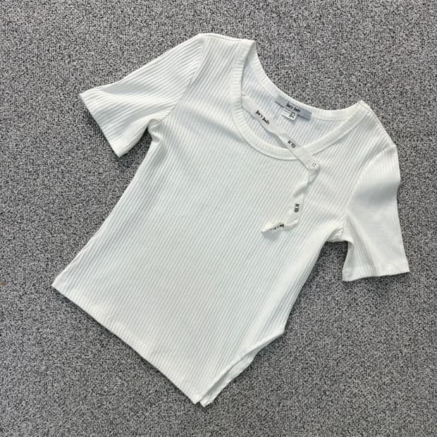 85 쥬시쥬디 레터링 테이프컷 긴팔티 0414J