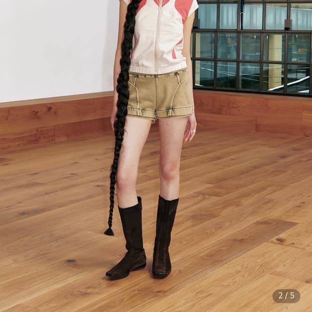 미스치프 자카드 캠프캡