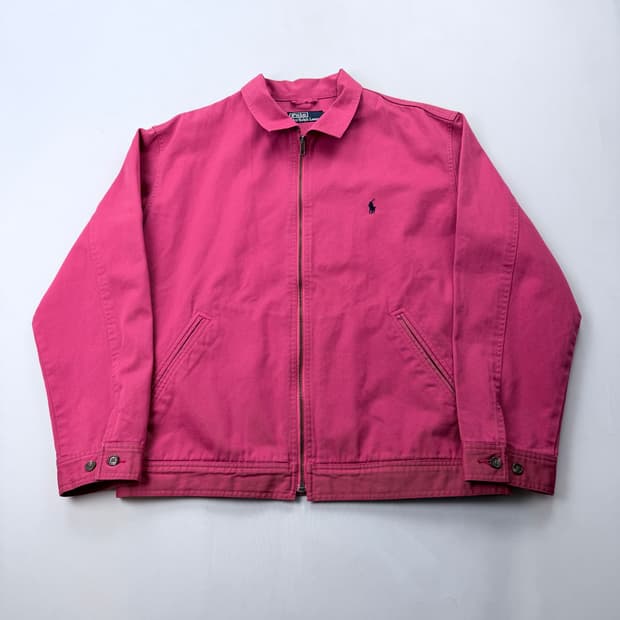 90s 폴로 랄프로렌 빈티지 핑크 스윙탑 자켓